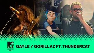 【2022 MTV EMA 精彩表演】GAYLE 《abcdefu》｜Gorillaz ft. Thundercat 《Cracker Island》