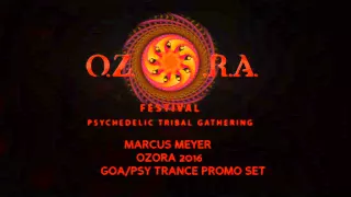 OZORA 2016 GOA & PSY-TRANCE MARCUS MEYER PROMO SET (vinyl & cd)