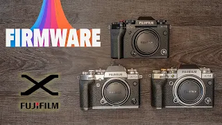 New Fujifilm Firmware! Autofocus! App!