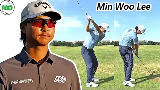 Min Woo Lee ミンウ・リー オーストラリアの男子ゴルフ スローモーションスイング!!!