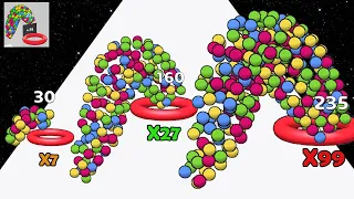 MULTI FLAP Level Up Balls Number Games (ASMR Gameplay)