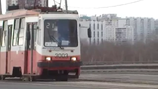 Трамвай 71-134А (ЛМ-99АЭ).