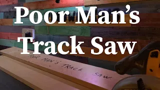 DIY Track Saw. A simple build to solve a tool issue. #diy #tracksaw