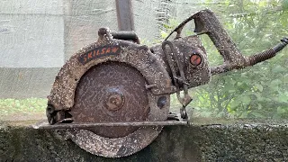 Restoration Old ｓｋｉｌｓａｗ | Restoring Worm Drive Heavy Duty Corded Circular Saw