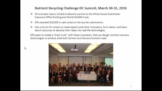 Nutrient Recycling Challenge Overview  - Hema Subramanian and Joseph Ziobro, US EPA