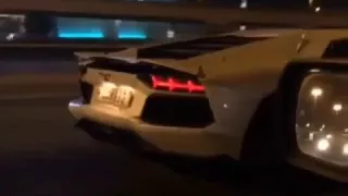 Ламба на МКАДе! Шашки по Москве на Lamborghini