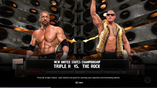 Triple H VS. The Rock [RAW 300th EPISODE]