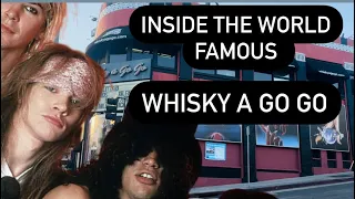 EXCLUSIVE TOUR INSIDE WORLD FAMOUS WHISKY A GO GO | Sunset Strip Club | Backstage Tour and More