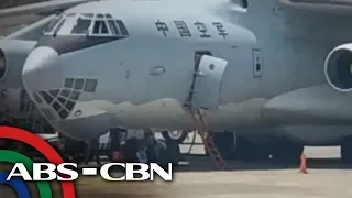 TV Patrol: ‘Chinese aircraft, lumapag sa Davao airport para mag-refuel’