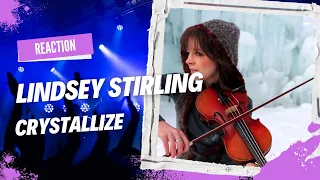 SHE'S JUST TOO GOOD! | FIRST TIME REACTION | Lindsey Stirling - Crystallize Reaction