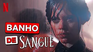 Cena do Baile Sangrento da Wandinha | Netflix Brasil