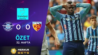 Merkur-Sports | Adana Demirspor (0-0) Kayserispor - Highlights/Özet | Trendyol Süper Lig - 2023/24