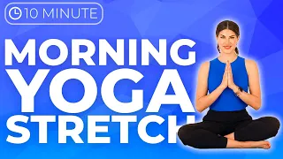 10 minute Morning Yoga Stretch | Minimal Cues Yoga