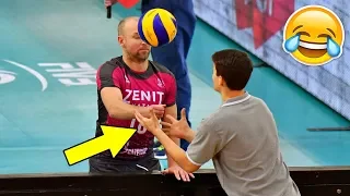 The Most Funny Moments in Volleyball History (HD)