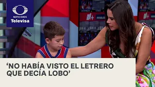 Paola Rojas entrevista Alexis Fabián Gómez, niño mordido por un lobo en zoológico de Nezahualcóyotl