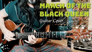 March of the black queen guitar cover Red special