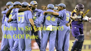 India vs Sri Lanka 2005 4th ODI Pune