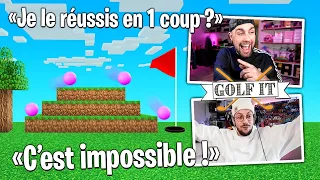 Golf it mais dans le monde de Minecraft (le suspense jusqu'au bout)