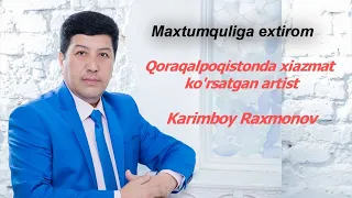 Karimboy Raxmonov Maxtumquliga extirom