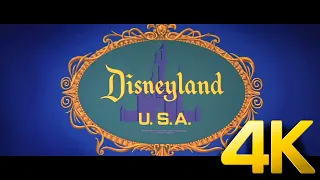 Disneyland USA at Radio City Music Hall 1962 - 4K Upscale using A.I.