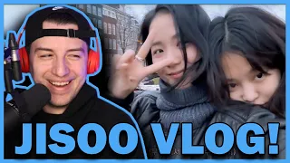 JISOO AMSTERDAM vlog REACTION!