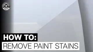 How To Easily Remove Stains from White Paint! - Chemical Guys