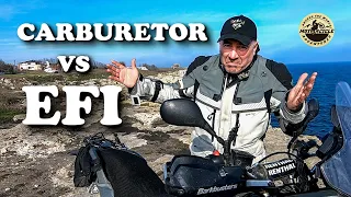 Carburetor vs Fuel Injection for Long Motorcycle Trips!