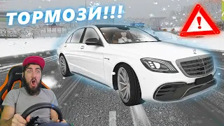 ПАСАЖИР КРИЧАЛ КАК ДЕВЧЕНКА КОГДА Я НАЖАЛ НА ГАЗ - CITY CAR DRIVING + РУЛЬ