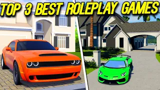 Top 3 Roleplay Games on Roblox! (2024)