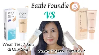 Battle : Pixy Perfect Fit Liquid VS Wardah Colorfit Matte Foundation Di Kulit Berminyak