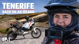 Exploring TENERIFE on a MOTORCYCLE - Back on an ISLAND! EP.1