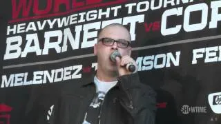 STRIKEFORCE Pre-Fight: Barnett, Cormier, Melendez, Thomson