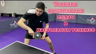 Подачи в настольном теннисе #настольныйтеннис #tabletennis #pingpong #butterfly #donic #startline