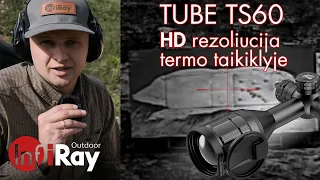 InfiRay TUBE TS60 – HD raiškos termovizinis taikiklis – pirmieji testai Lietuvoje