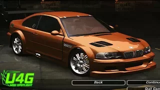 BMW M3 E46 Need For Speed Underground 2 Mod Spotlight U4G