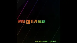 Vaddi Galbaat | Gur Sidhu | Gurlej Akhtar | Whatsapp Status | Latest Punjabi Songs 2021