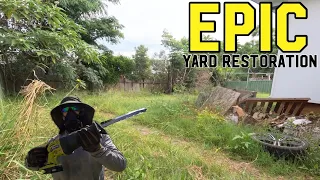 Homeowner was DEFEATED- EPIC backyard and mental health RECOVERY