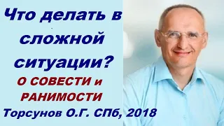 Что делать в сложной ситуации? О совести и ранимости. Торсунов О.Г.