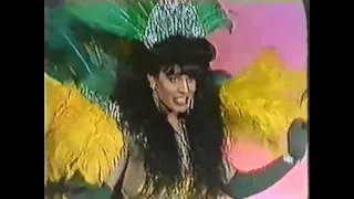Programa Show de Calouros transformistas 1991 Andreia Rianelli dublagem de Gal Costa ✔️