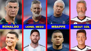 FAMOUS FOOTBALLER IN OLD AGE | Messi | Ronaldo | Neymar | Mbappe