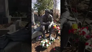 Новодевичье кладбище могила Юрия Никулина