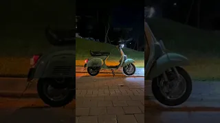 Vespa Smallframe Night Mode On