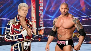 Will "Animal" Batista Beat "American Nightmare" Cody Rhodes on Title Match?