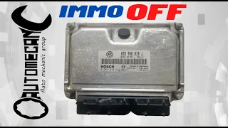 BOSCH EDC15  ECU VW IMMO OFF