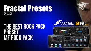 FRACTAL PRESET- Create a preset for Rock - MF Rock Pack (ENG)