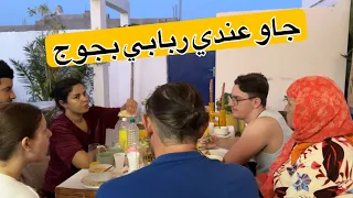 جاو عندي ربابي لدار بجوج لأول مرة لدار فرحت بيهم ودرت لي في جهدي فطور رمضاني🌙عائلي