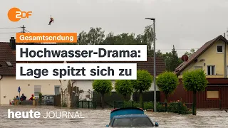 heute journal vom 01.06.2024 Schwierige Lage durch Flut, Angriff Kiesewetter, Jugendfußball Ukraine