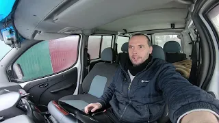 Fiat Doblo сравниваю пространством с KIA