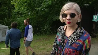 Aurora - NRK P3 Urørt - Interview at Øyafestivalen Oslo 2014-08-07 (Eng Subs)