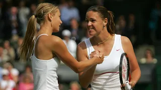 Maria Sharapova vs Lindsay Davenport 2004 Wimbledon SF Highlights